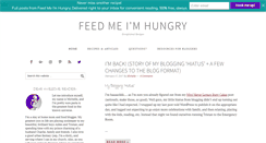 Desktop Screenshot of feedmeimhungry.com