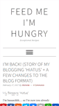 Mobile Screenshot of feedmeimhungry.com